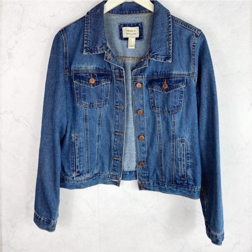 [F21] Classic Denim Jacket